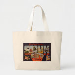 Greetings from Sioux City Iowa Canvas Bags