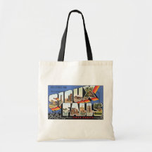 Greetings From Sioux Falls South Dakota, Vintage Bags