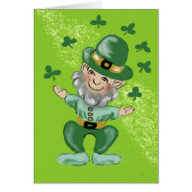 GREETINGS FROM ST. PAT GREETING CARD