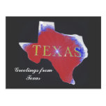 greetings from texas state postcard