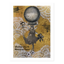 Greetings from the Ministry of Travel Post Card