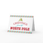 Greetings from the North Pole Cards