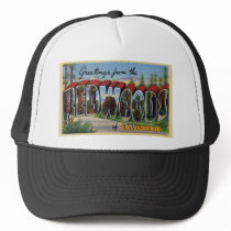 Greetings from the Redwoods of California Trucker Hats