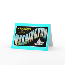 Greetings from Washington D.C.!  Vintage Post Card