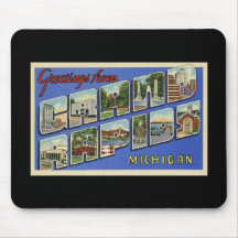 Greetings of Grand Rapids Michigan Mousepads