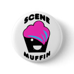 Greg the Scene Muffin Pinback Button