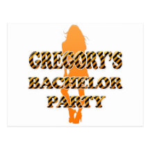 Gregory's Bachelor Party Post Cards