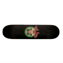Grêle Père Noël ! Skateboards Personnalisés