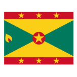 Grenada Flag GD Postcard