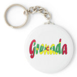 Grenada Flag Key Chain