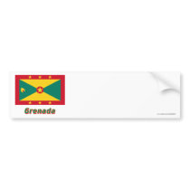 Grenada Flag with Name