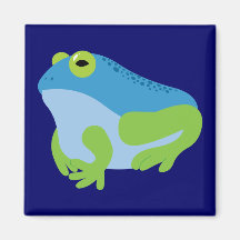 Grenouille bleue magnets