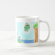 Grenouille de boulet de canon mug