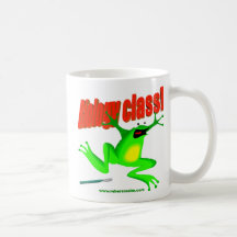 Grenouille de cours de Biologie Mug À Café