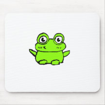 Grenouille heureuse tapis de souris