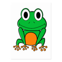 Grenouille Modèles De Cartes De Visite