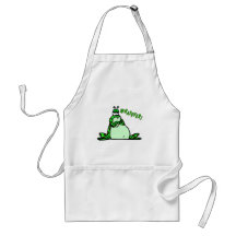 Grenouille quoi que tablier