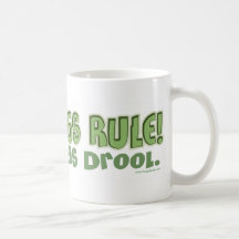 Grenouilles règle, tasse de bave de crapauds