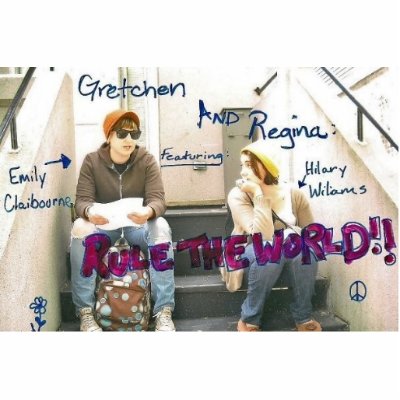 Gretchen & Regina Magnet SAVE THE DATE! by hil_will