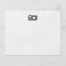 Grey and Black Camera. On White. Flyers