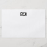 Grey and Black Camera. On White. Full Color Flyer