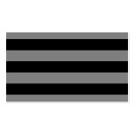 Grey and Black Stripes Business Card Template
