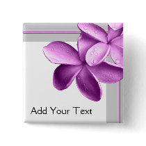 Grey and Eggplant Plumeria