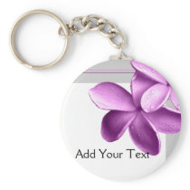 Grey and Eggplant Plumeria