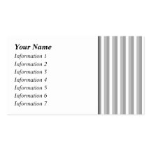 Grey and white stripes. Pattern. Business Card Templates