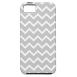 Grey and White Zigzag Stripes.