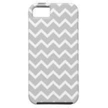 Grey and White Zigzag Stripes.