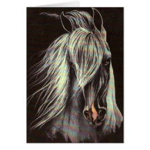 Grey Arabian Cards