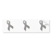 grey awareness ribbon