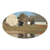 Grey Barn - Reflections of Serenity Stickers