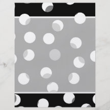 Grey, black and white dot pattern. flyer design