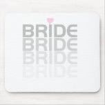 Grey Bride Fade mousepads