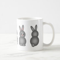 Grey Bunnies mugs