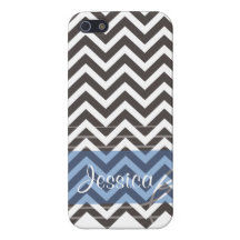 Grey chevron Iphone 5 case