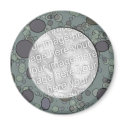 grey circle frame template magnets