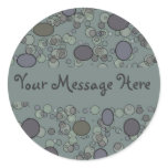 Grey Circles Stickers
