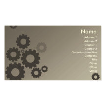 Grey Cogs - Business Business Cards
