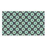 Grey Combination Circles Business Card