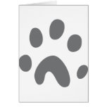 grey dog paw cards
