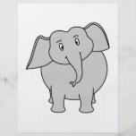 Grey Elephant. Custom Flyer