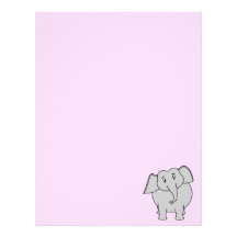 Grey Elephant Letterhead Design