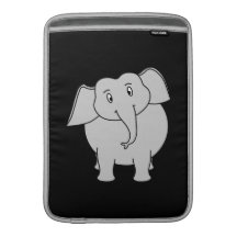 Grey Elephant. Sleeve For MacBook Air
