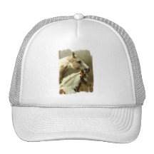 Grey Eventing Horse Baseball Hat