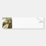 Grey Eventing Horse Bumper Sticker