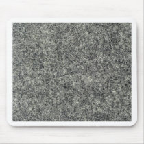 Grey felt fabric mousepads