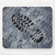 Grey floor mousepad